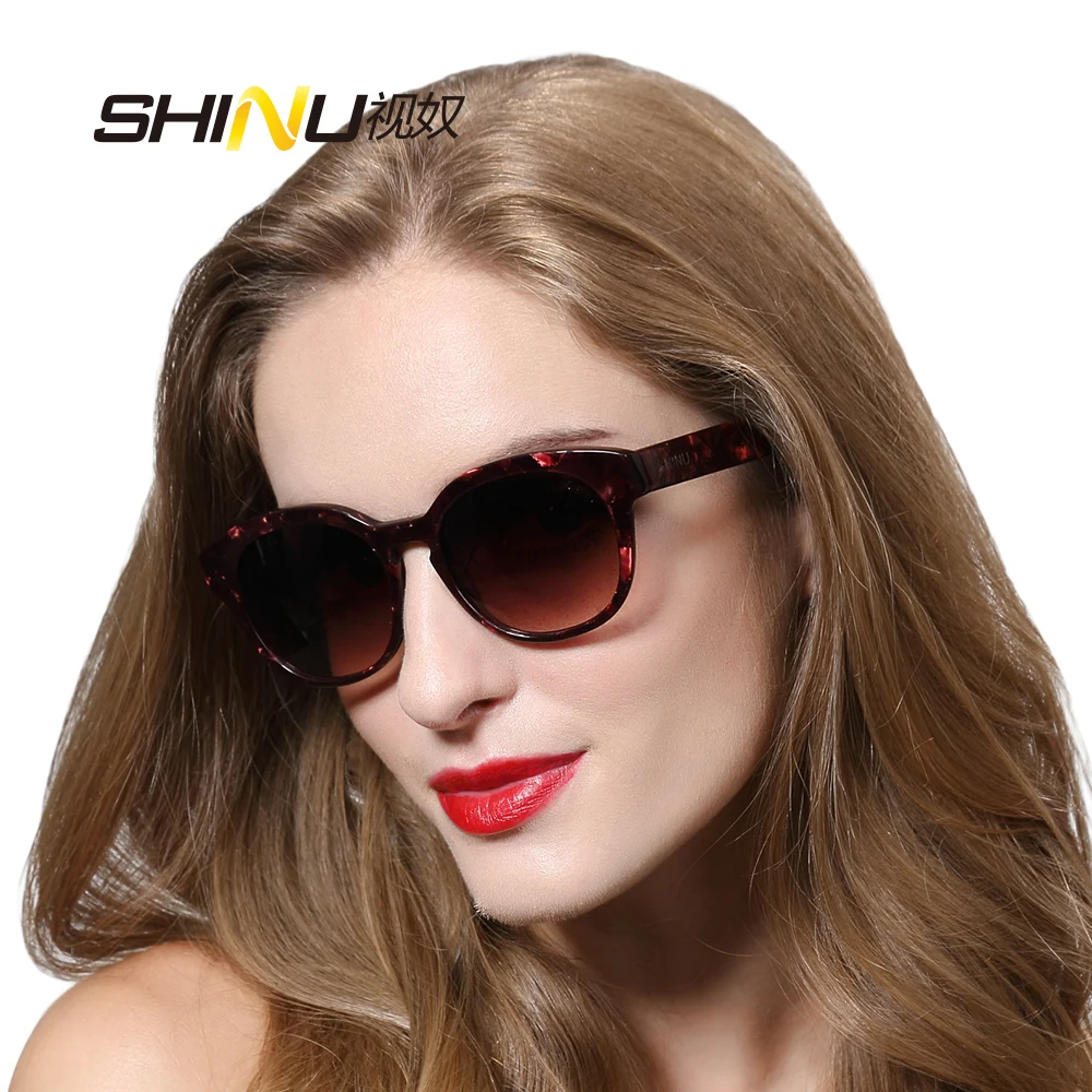 

SHINU brand sunglasses vintage rero round sun glasses women fashion luxury sunglass SH5011