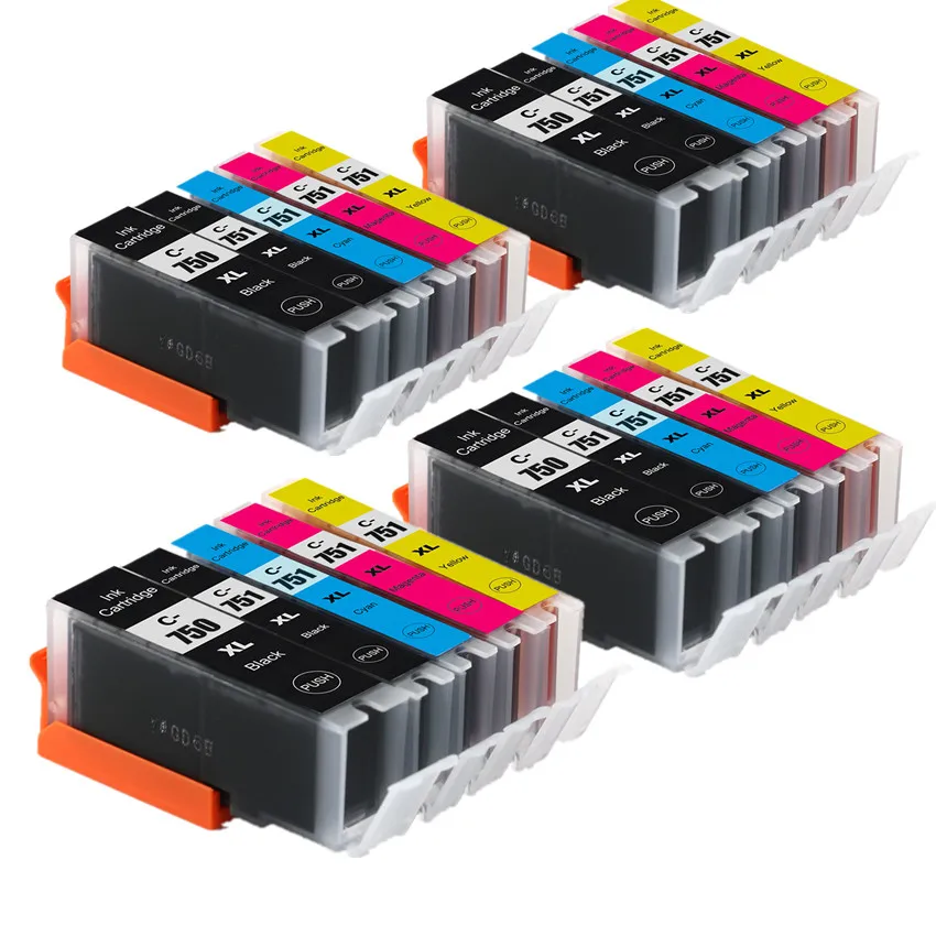 PGI 750 CLI 751 750BK Compatible Ink Cartridge For Canon PIXMA MG5470 pgi-750-cli-751-750bk-compatible-ink-cartridge-for-canon-pixma-mg5470