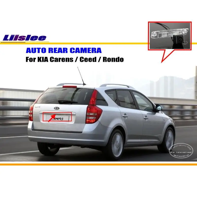 

Liislee Back Parking Camera / Car Rear Camera For KIA Carens / Ceed / Rondo / HD CCD RCA NTST PAL / License Plate Light Camera