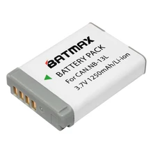 Batmax 1 Pc NB-13L NB 13L NB13L for Canon PowerShot G5X G7X G9X G7 X Mark II SX720 HS Digital Camera Battery