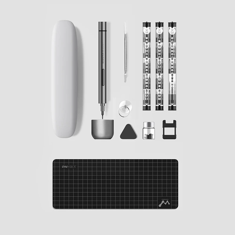 New Xiaomi Wowstick 1F Pro Mini Electric Screwdriver Rechargeable Cordless Power Screw Driver Kit W
