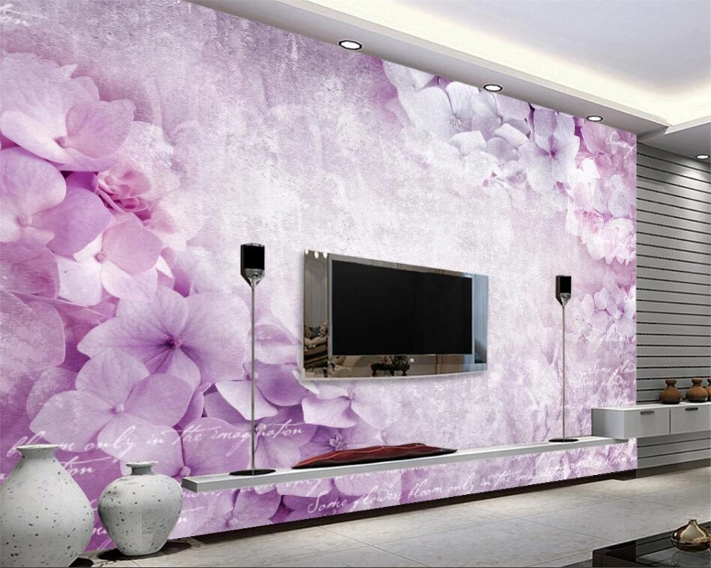 Beibehang Custom wallpaper beautiful European dream dream retro flower living room bedroom TV mural 3 d wallpaper papel tapiz slash myles kennedy and the conspirators living the dream tour 2cd dvd