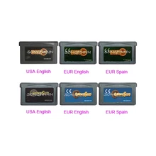 GoldSun серия Lost ESP/USA/EUR игровой картридж консольная карта для 32 бит портативная игровая консоль система