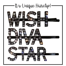 Персонализированные английские буквы Шпилька заколка со стразами на заказ слова женские заколки для волос для девочек Горячие заколки для волос аксессуары для волос