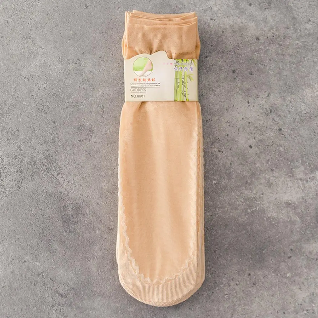 

Women Fashion Ankle Patchwork Breathable Socks All Seasons Thin Black, Gray, Light Coffee, Nude Casual