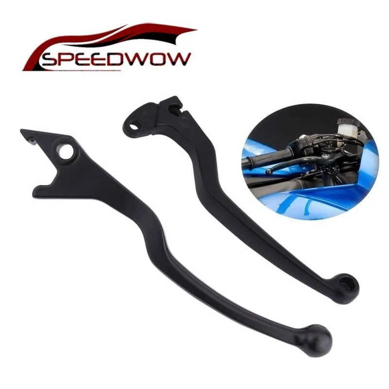 

SPEEDWOW Motorcycle Handle Grips Front Brake Lever With Clutch Lever For Suzuki 125cc GN125 GS125