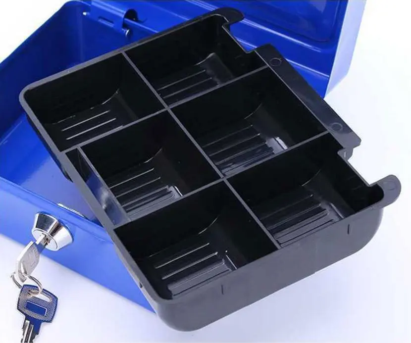 Caixa de Coleta de Caixa de Armazenamento de Jóias Caixa de Dinheiro para o Escritório da Escola para Casa com Bandeja Caixa de Segurança com Trava Portátil Seguro Compartimento Tamanho s 17 China box box Suppliers