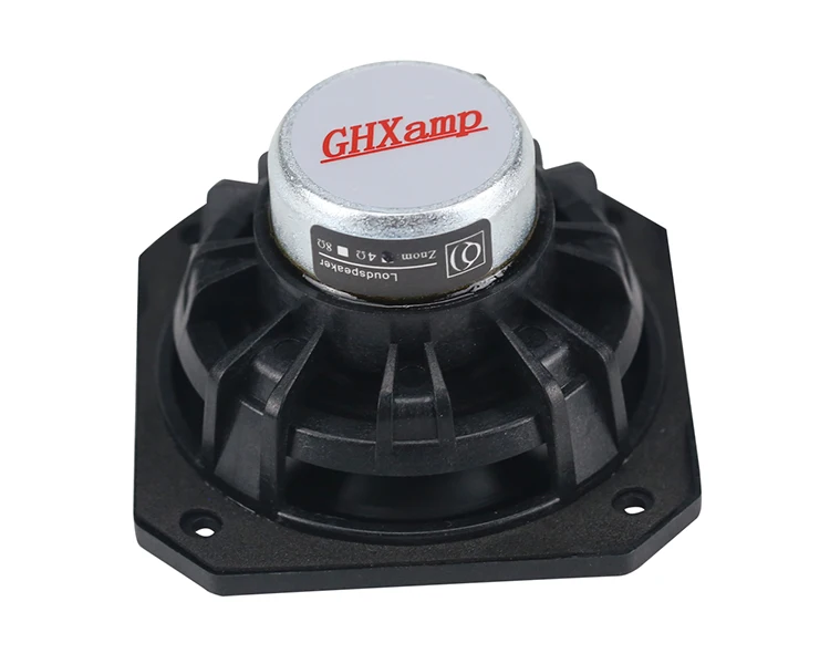 GHXAMP неодимовый магнит 3 дюймов полный спектр Динамик 4ohm 25 Вт HIFI портативный компьютер Динамик s анодированный Алюминий 2 шт