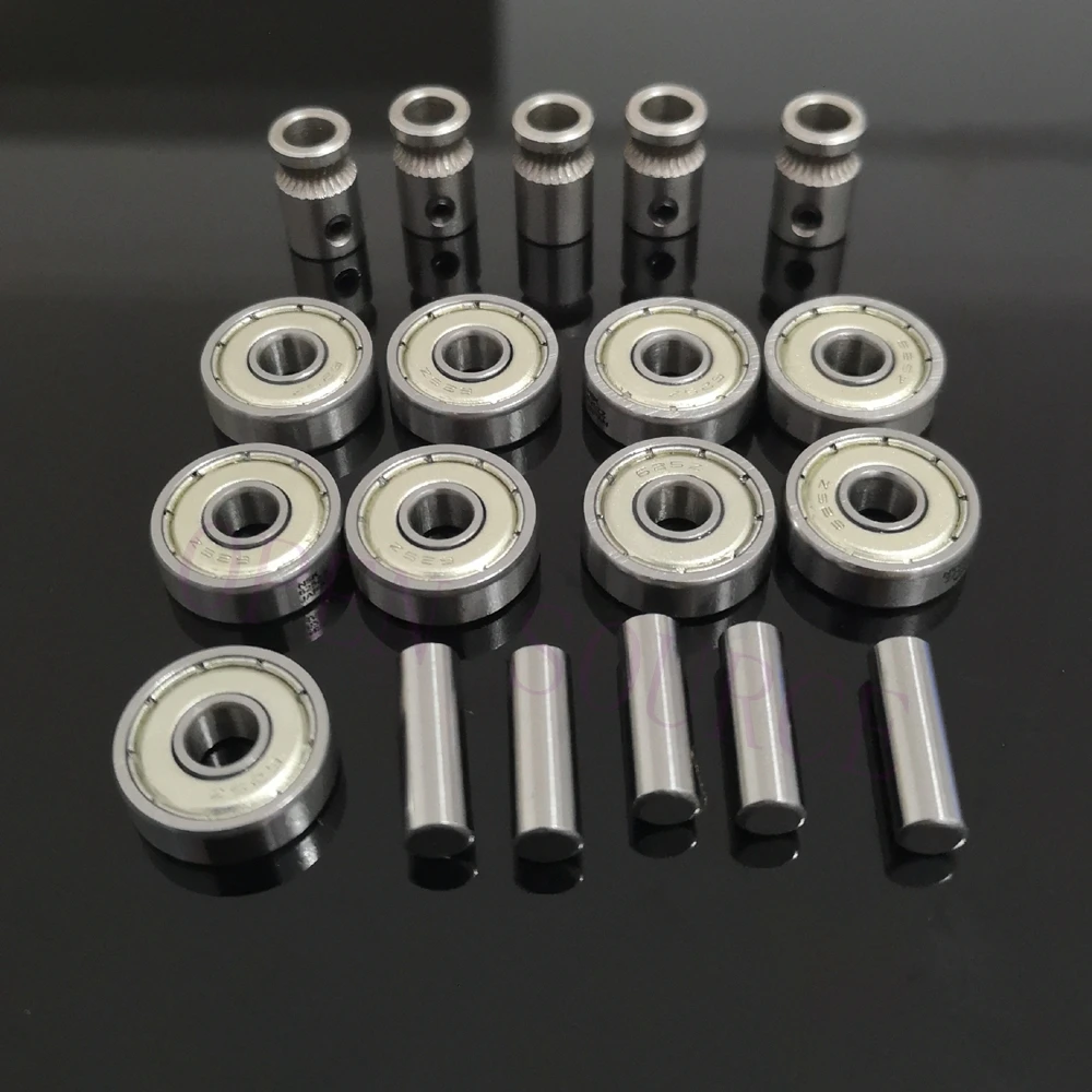 Montagem do Corpo Kit para Mk3 Prusa i3 Mk2.5 e mk3 Materiais Multi 2.0 Impressora 3d Extrusora Artes 625zz Rolamentos Eixos Mmu2 Polia