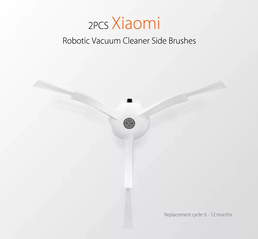 Новое прибытие XIAOMI Мини робот 1/2 пылесос Запчасти пакет 2 шт. боковая щетка 2 шт. HEPA фильтр 1 шт. основной щетки 1 шт. инструмент для очистки