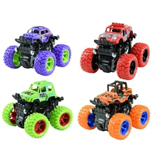 New Inertia Big Wheel Car Toy Model Off-Road Vehicle Truck Toys Car for Children Gift free shipping model rocket vehicle toy is a play for children ball point performance props garage kit toys child s gift