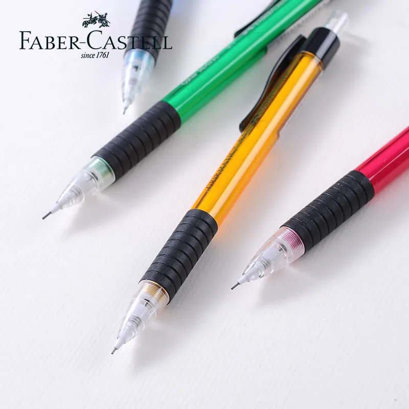 Механический карандаш Faber Castell с рукояткой Matic или сверхтонкими выводами графит