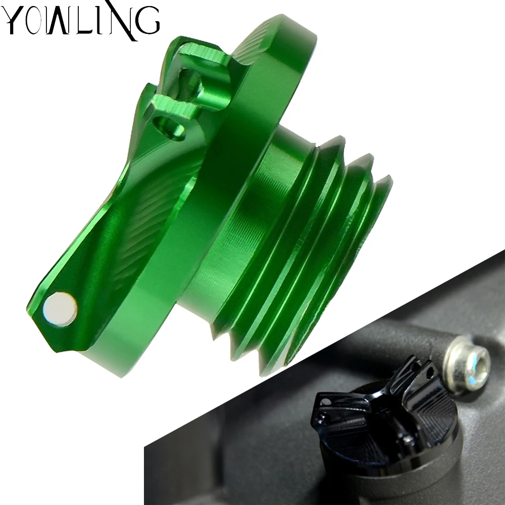 

For Kawasaki z1000 Z1000SX Ninja1000 2011 2012 2012 2014 2015 2016 Motorcycle M20*2.5 Engine Oil Filter Cup Plug Cover Screw