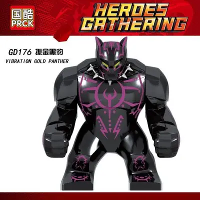 black panther robot toy