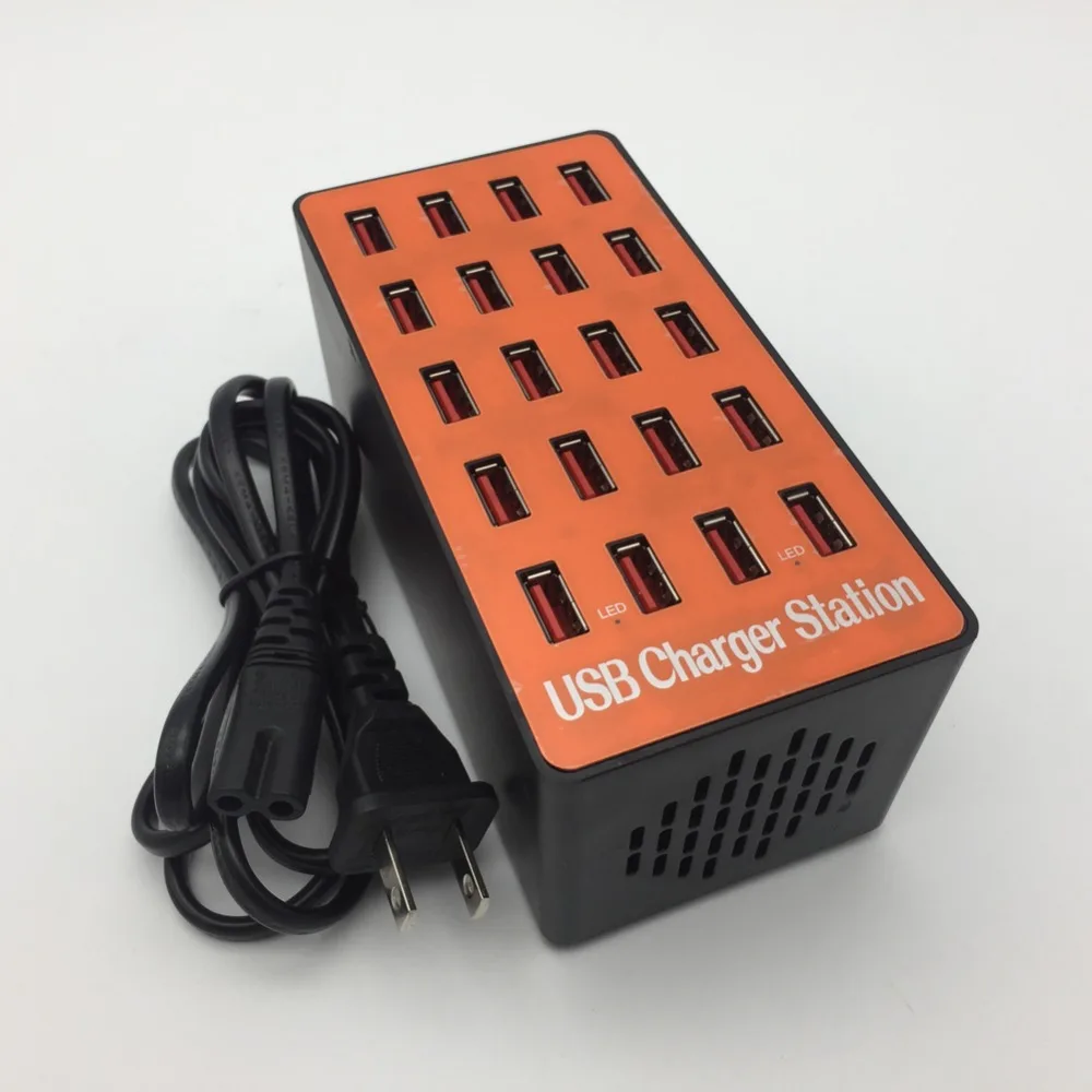 Разветвитель для USB порта 100 Вт 20 портов|Зарядные устройства| |