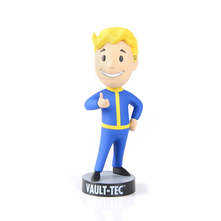 13 см аниме фигурка Gaming Heads Fallout 4 vavle Boy TOY Bobbleheads Серия 1 фигурка Коллекционная модель игрушки brinquedos - Цвет: 02