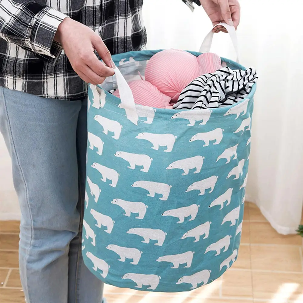 Folding Basket Stand Laundry Basket Toy Storage Box Super Large Bag Cotton Washing Dirty Clothes Big Basket Organizer Bin Handle Folding Basket Stand Laundry Basket Toy Storage Box Super Large Bag Cotton Washing Dirty Clothes Big Basket Organizer Bin Handle