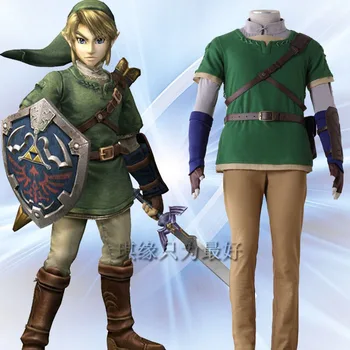 

Newest l The Legend of Zelda Link Anime Cosplay Costume
