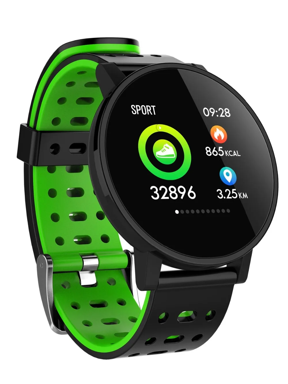 Smart Watch Sport Фитнес сердечного ритма, измеритель артериального Давление браслет Водонепроницаемый группа T03 ips круглые модные часы PK Q8