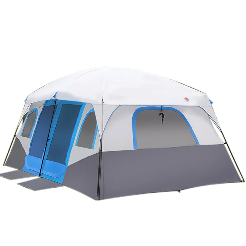 Палатка Большая Семья Палатки Водонепроницаемый Кабина Открытый Палатка для 8 10 12 Человека События Шатер Палатки