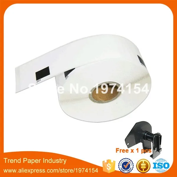 8 x Рулоны совместимых этикеток Brother 29 мм 90 400 в рулоне DK 11201 1201 DK201|brother label|label rolllabel