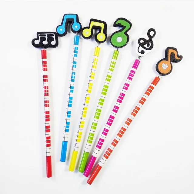 Aliexpress 60 Pcs Lot Fancy Stationery Music Pencil 60 Pcs Lot Fancy Stationery Music Pencil Christmas Gift For Kids Office School Writing