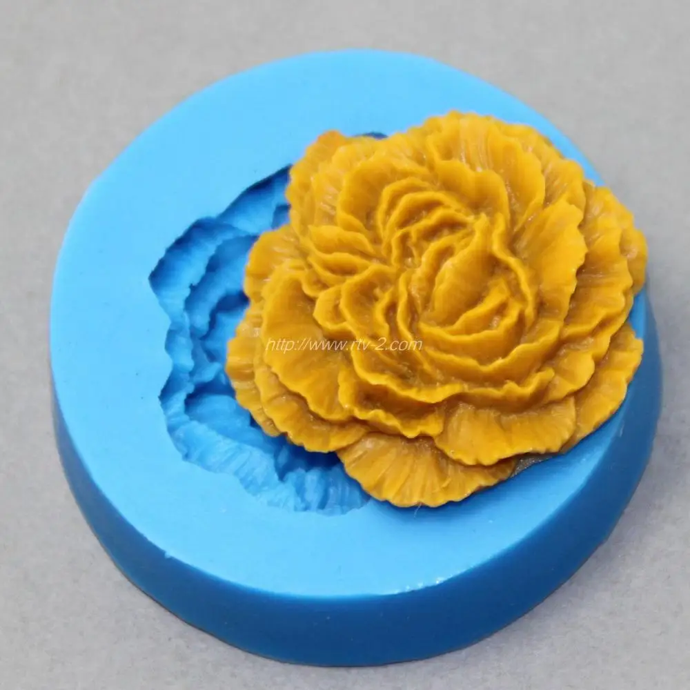 Форма цветка 3D силиконовая форма помадки торт украшение инструмент пищевой материал BKSILICONE D1007