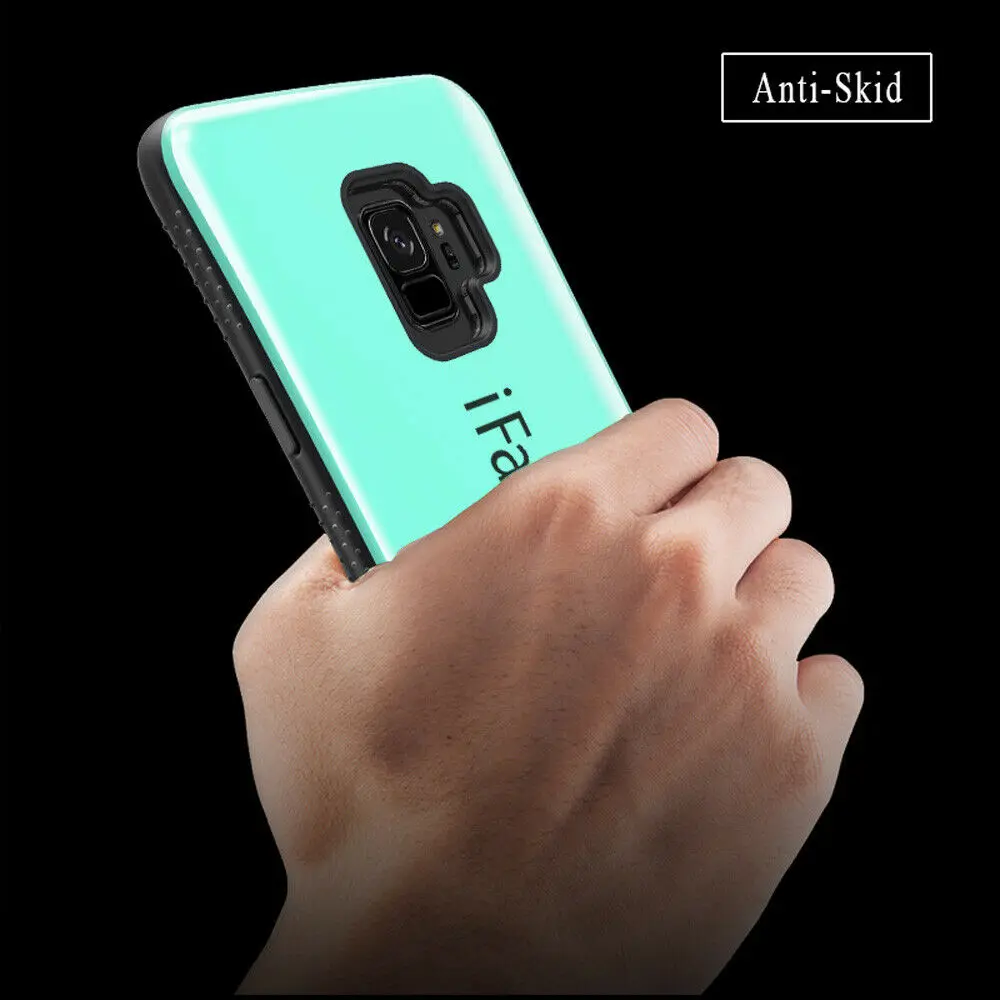 Гибридный противоударный чехол iFace Mall для samsung Galaxy S10 S9 S8 Plus S10e S7 Edge Note 9 8 чехол для телефона s