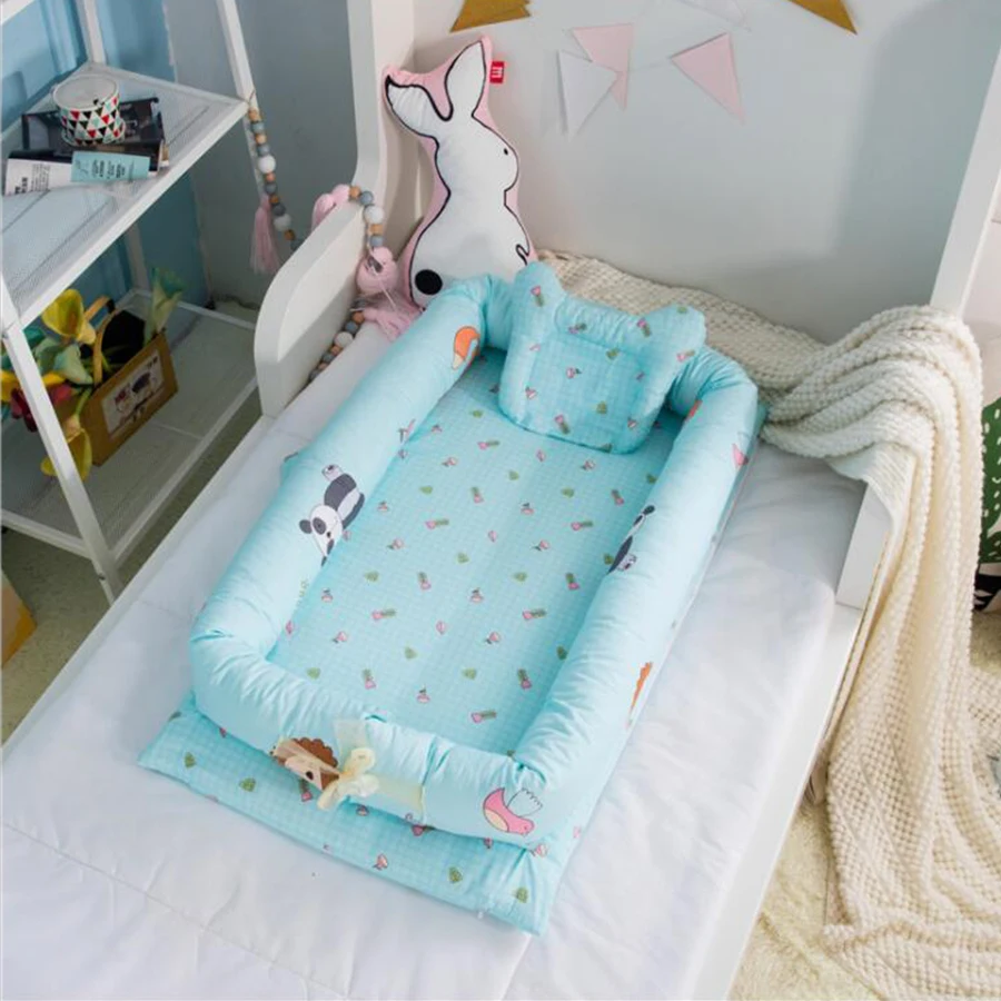 Портативный кроватки кровать новорожденных BB высокого качества для сна артефакт складной Bionic кровать может очистить кроватку для 0-36 м