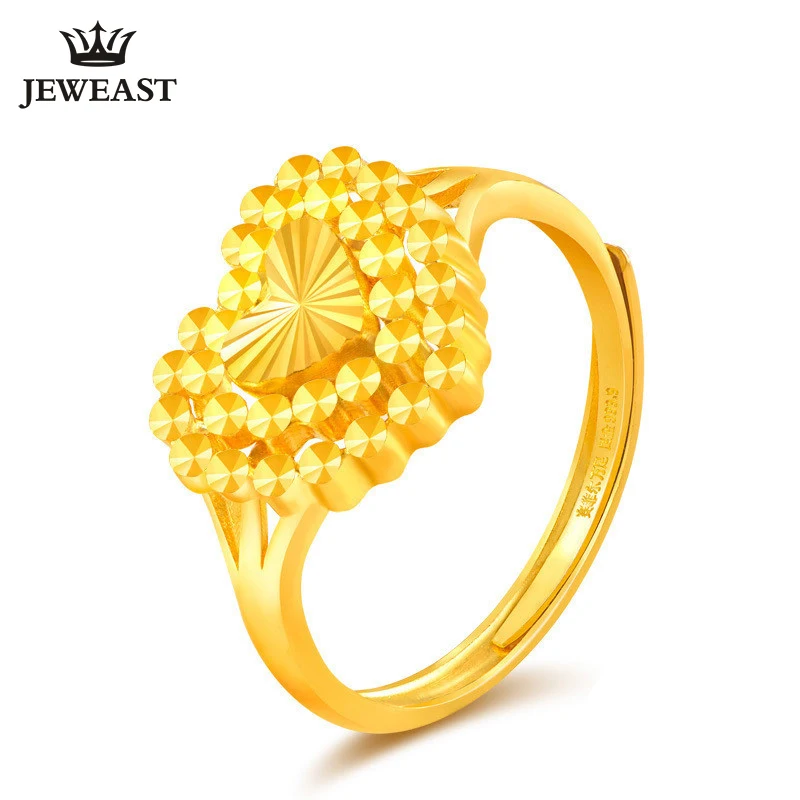 

XXX 24K Pure Gold Ring Real AU 999 Solid Gold Rings Elegant Charming Upscale Trendy Classic Party Fine Jewelry Hot Sell New 2023