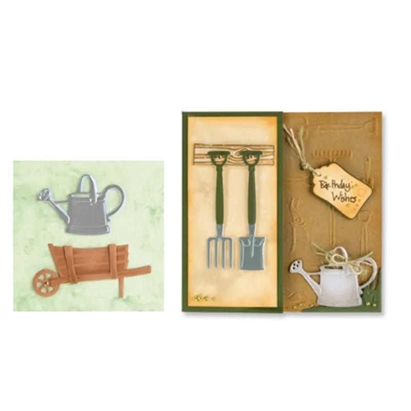 

Eastshape Garden Tools Dies Metal Cutting Dies for Scrapbooking Card Making Paper Embossing Cuts Stencil Craft Frame New Dies