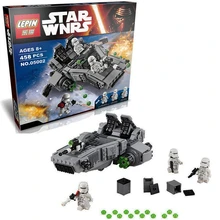 LEPIN 05002 Space Star Wars Starwars The Force Awakens First Order Snowspeeder Transporter Building Blocks Brick Enlighten Toys