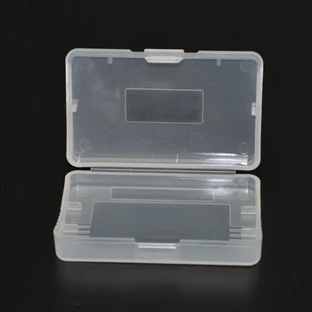 

10PCS a lot High quality White Plastic Game Card Case Cartridge Cases Boxes Protector for Gameboy Advance for GBA