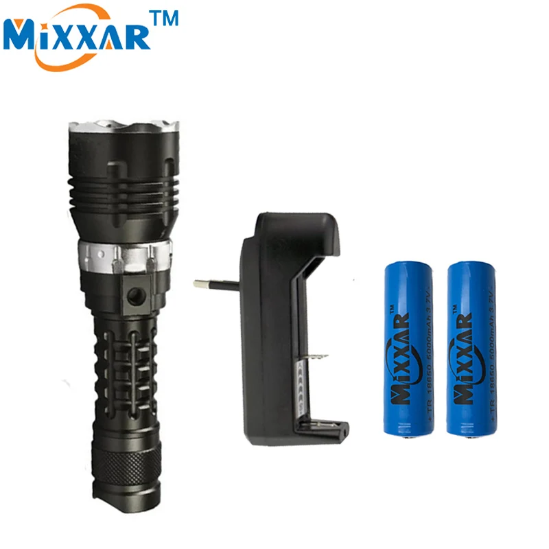 

SZK10 5000LM Waterproof CREE XM-l2 4-Mode LED Diving Flashlight torch Underwater 120m diving lantern tactical lamp flashlight