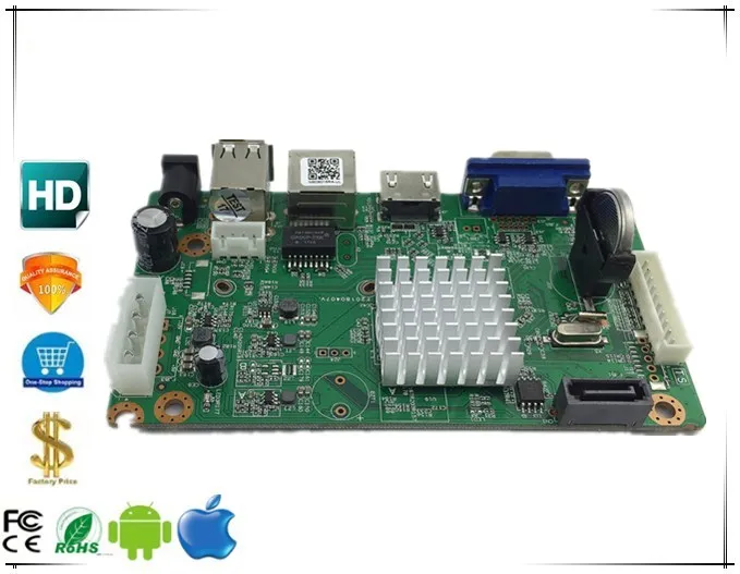 

NVR board H.265/H.264 16CH*5MP 1080P Hi3536C Network Digital Video Recorder Motion Detection P2P CMS XMEYE Remote Mobile CCTV