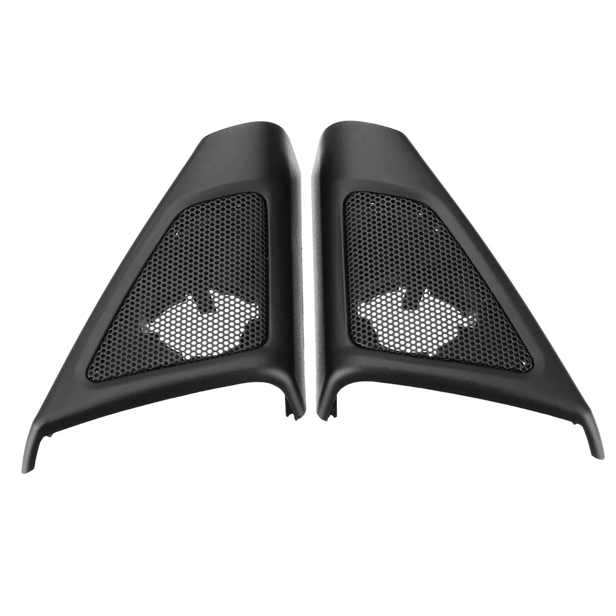 1 Pair Car Front Door Hifi System Tweeter Horns Cover Case For BMW F10
