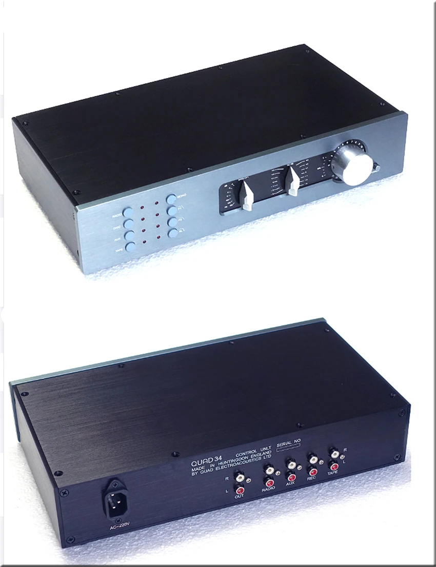 M-015 Reference Copy QUAD34 предварительно усилитель степень копирования 99% RCA выход реальный хороший звук Классическая репродукция