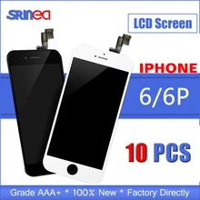 10PCS AAA Quality Tested LCD Screen For iPhone 6 Plus 6 LCD Display Touch Digitizer Assembly Apple i Phone 6p 6plus Replacement 10PCS AAA Quality Tested LCD Screen For iPhone 6 Plus 6 LCD Display Touch Digitizer Assembly Apple i Phone 6p 6plus Replacement