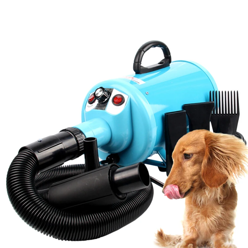 

2017 New Brand Cheap Dog Grooming Dryer Cheap Pet Hair Dryer Blower 2800w Eu Plug Stepless Speed Regulation 4 Colors