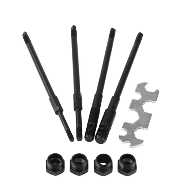 Hand Nut/Thread Riveter Rivet Gun Set with Nosepieces Blind Rivets Repair Tools 5mm 6mm 8mm 10mm 12mm