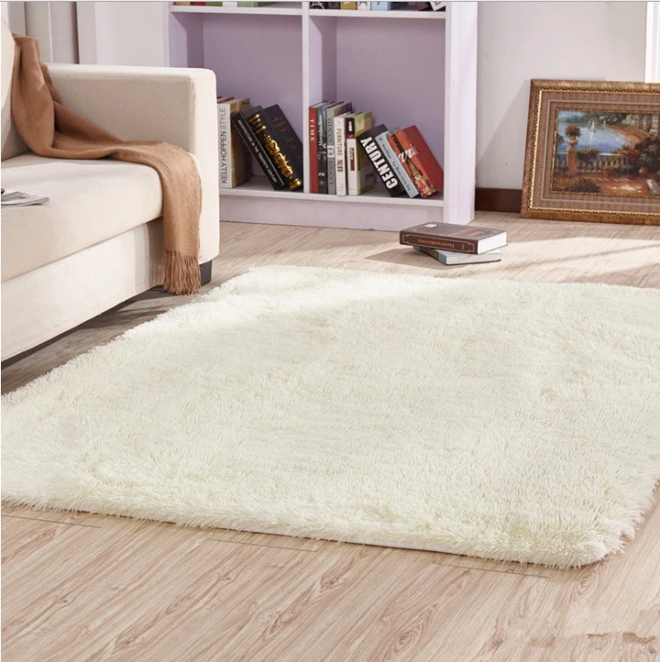 Dikke 4.5 cm Extra Shaggy Tapijt Tapijten voor Woonkamer Vlakte Moderne Zacht Tapijt rug carpet|carpet for livingcarpet mat - AliExpress