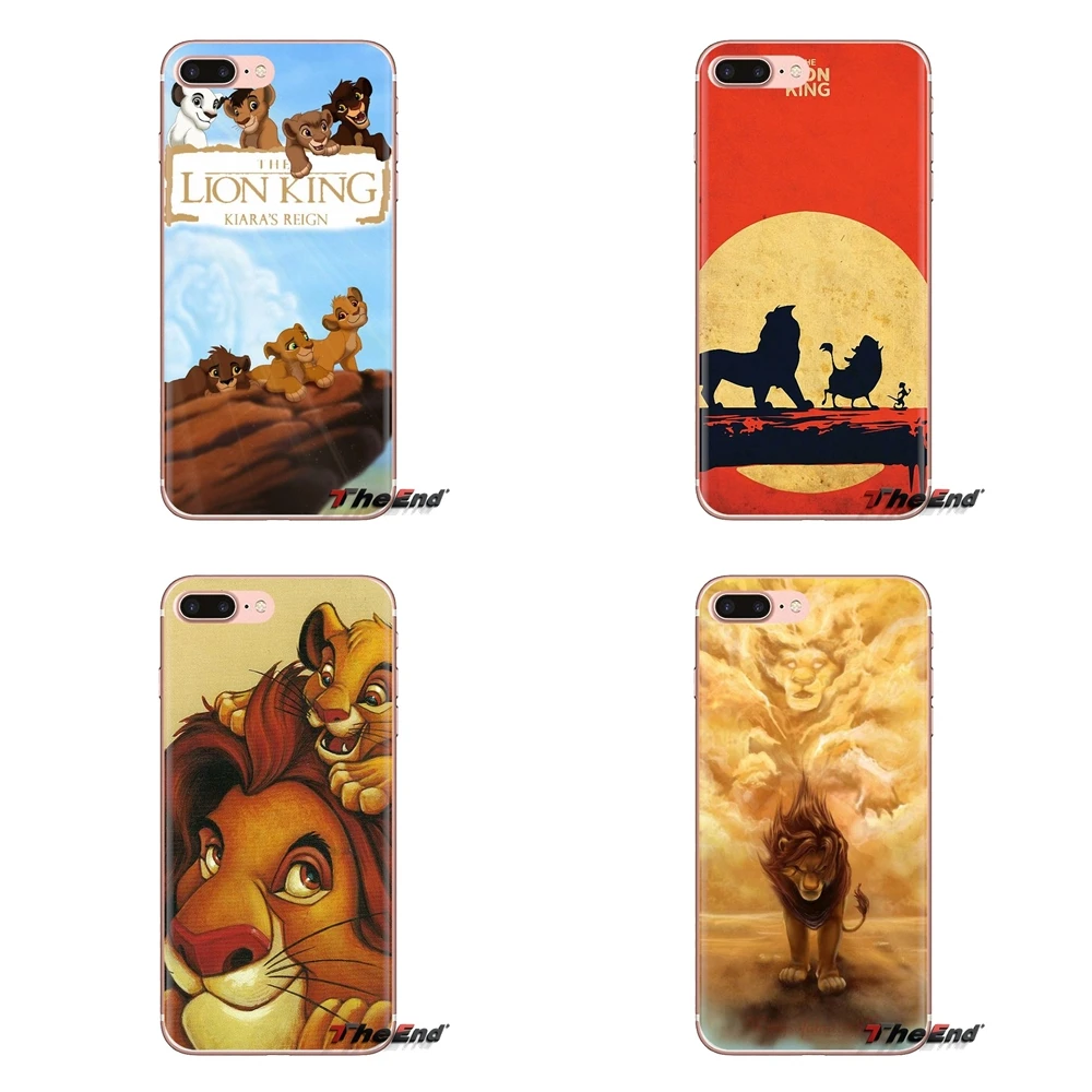 

For Huawei G7 G8 P7 P8 P9 P10 P20 P30 Lite Mini Pro P Smart Plus 2017 2018 2019 Silicone Case Hakuna Matata Sunset The Lion King