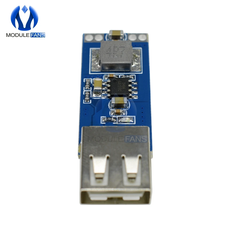 Модуль питания повышающий DC-DC 3 В/3,3 В/3,7 в/4,2 в до 5 В USB 1A 2A Повышающий Модуль питания для транспортного средства