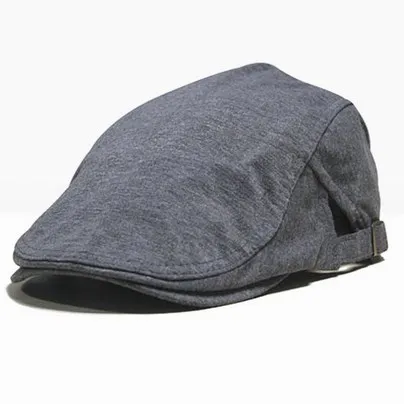 

Black Grey Khaki Adjustable Flat Beret Cap Women Men Hats Classic Boina Chapeu Masculino Vintage