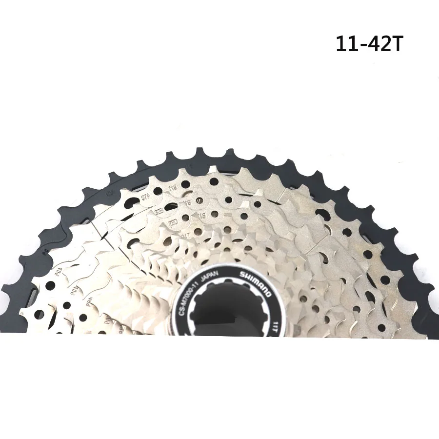 Shimano LX CS-M7000 MTB 11 скоростной горный велосипед M7000 кассета Звездочка велосипед свободного хода MTB 11-42T 11-46T аксессуары для велосипеда