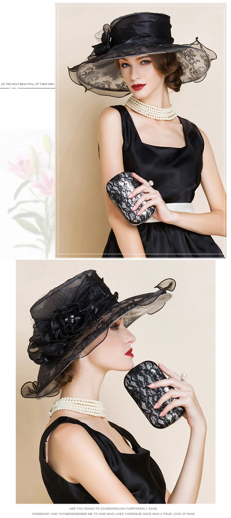 2_kentucky derby hat organza
