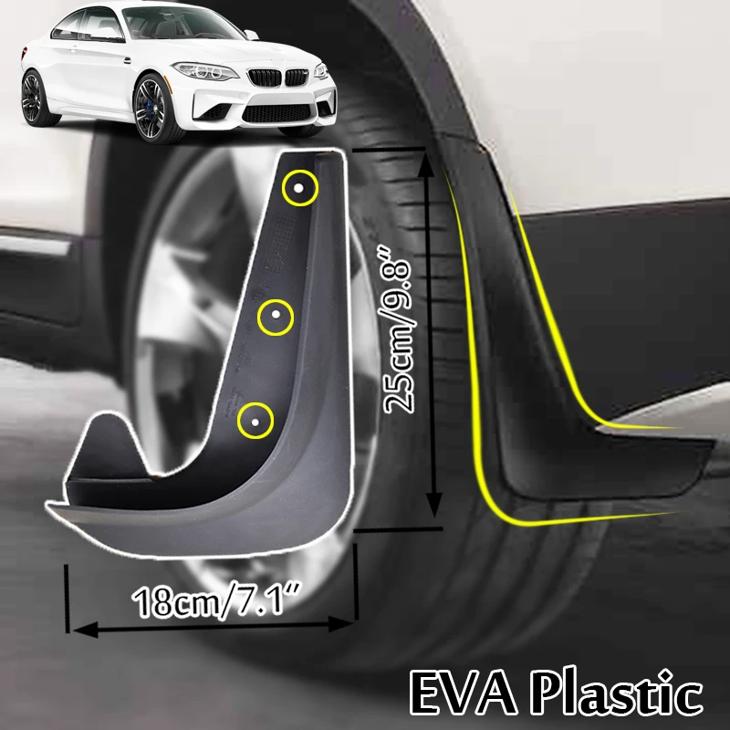 AX 2 пары EVA пластиковый расширитель колёсной арки губы тела комплект Универсальный брызговик щитки для автомобиля грузовика Ван брызговик заслонки авто