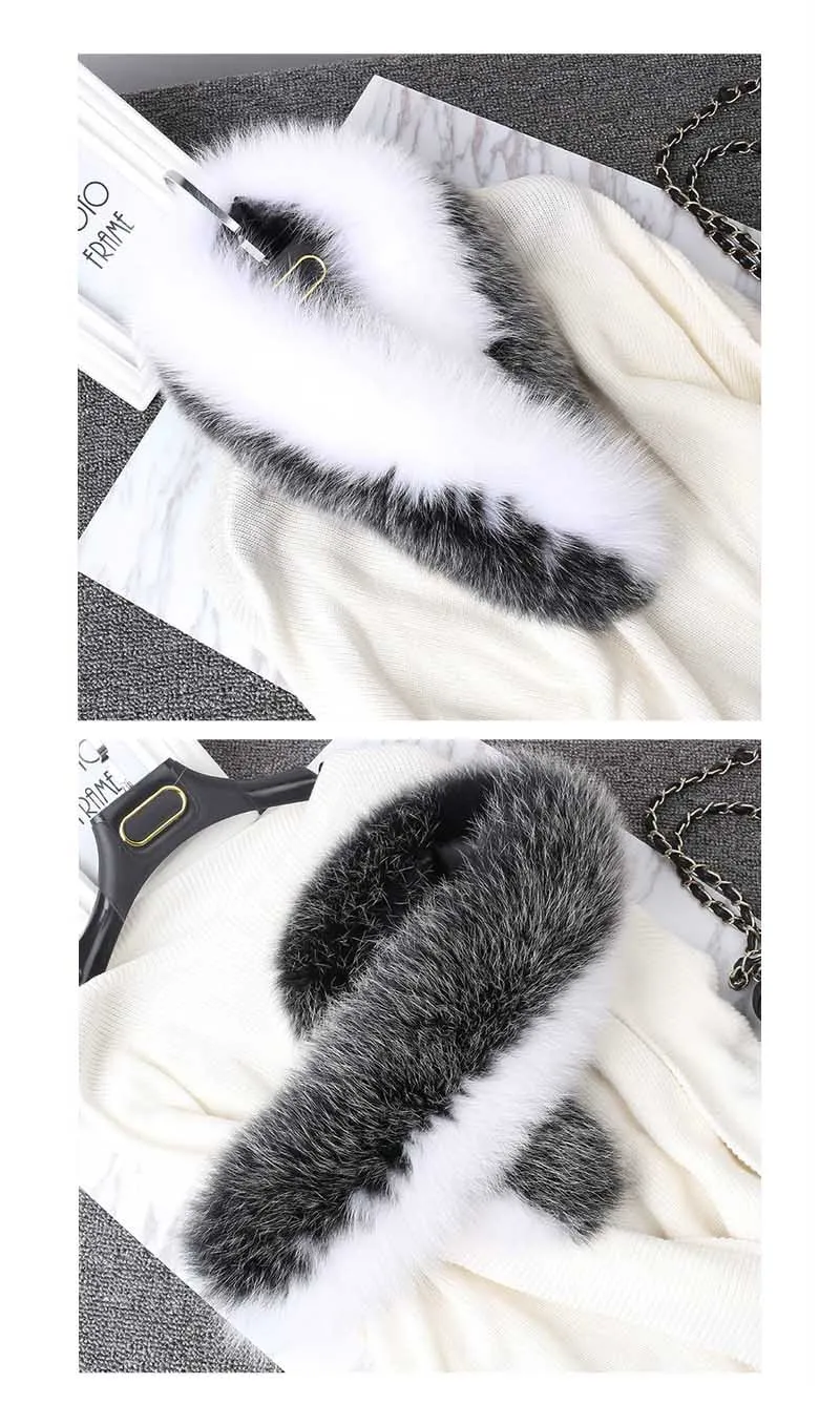 Ms. MinShu Natural Fox Gola De Pele