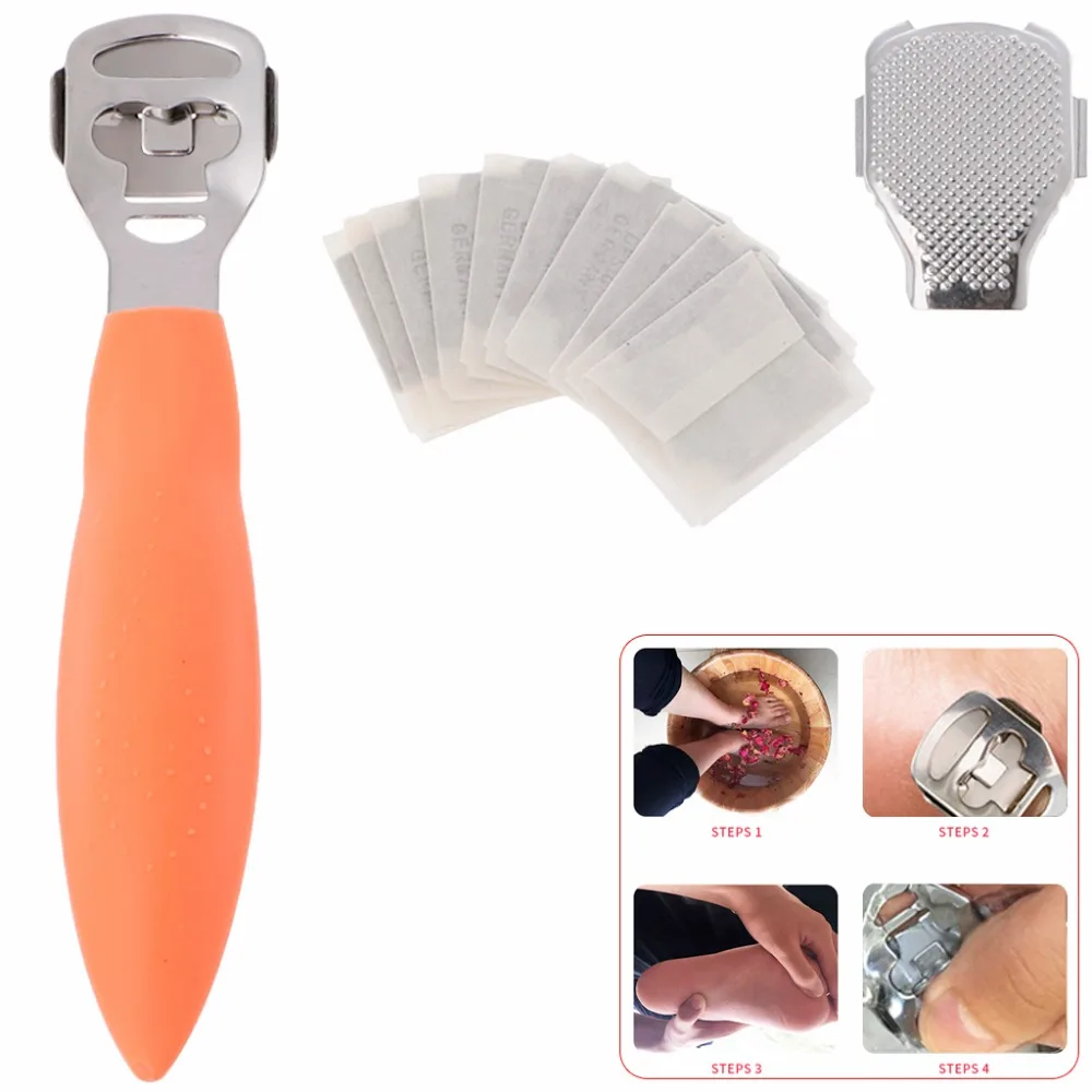 

Stainless Steel Foot Care Tools For Dead Skin Corn Remover Pedicure Shaving Blade