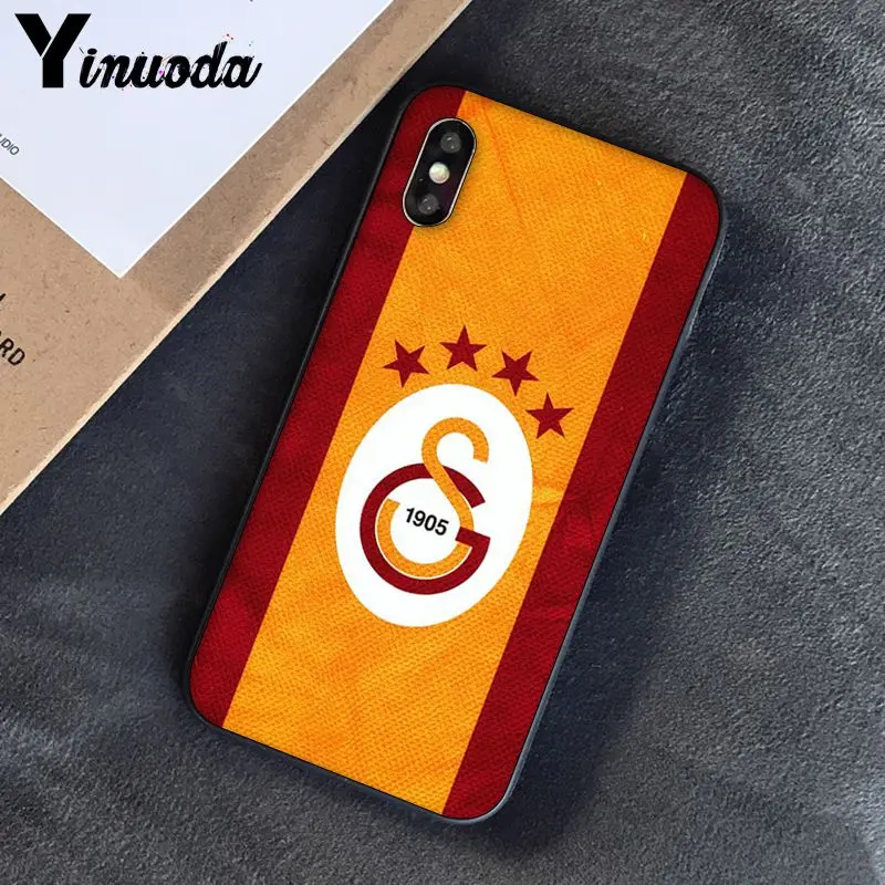 A9 Yinuoda Турция Galatasaray Coque Shell чехол для телефона для iPhone 8 7 6 6S 6Plus X XS MAX 5 5S SE XR 10 Чехол - Цвет: A9